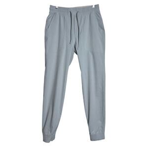 NEW Lululemon ABC Jogger WovenAir SIZE M Light Grey Breathable Pocket Pants NWOT